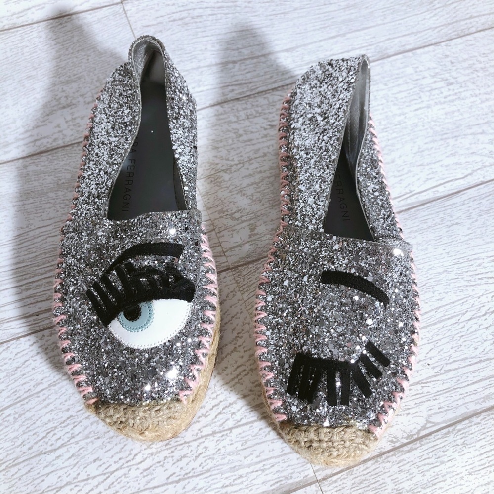Chiara Ferragni espadrilles